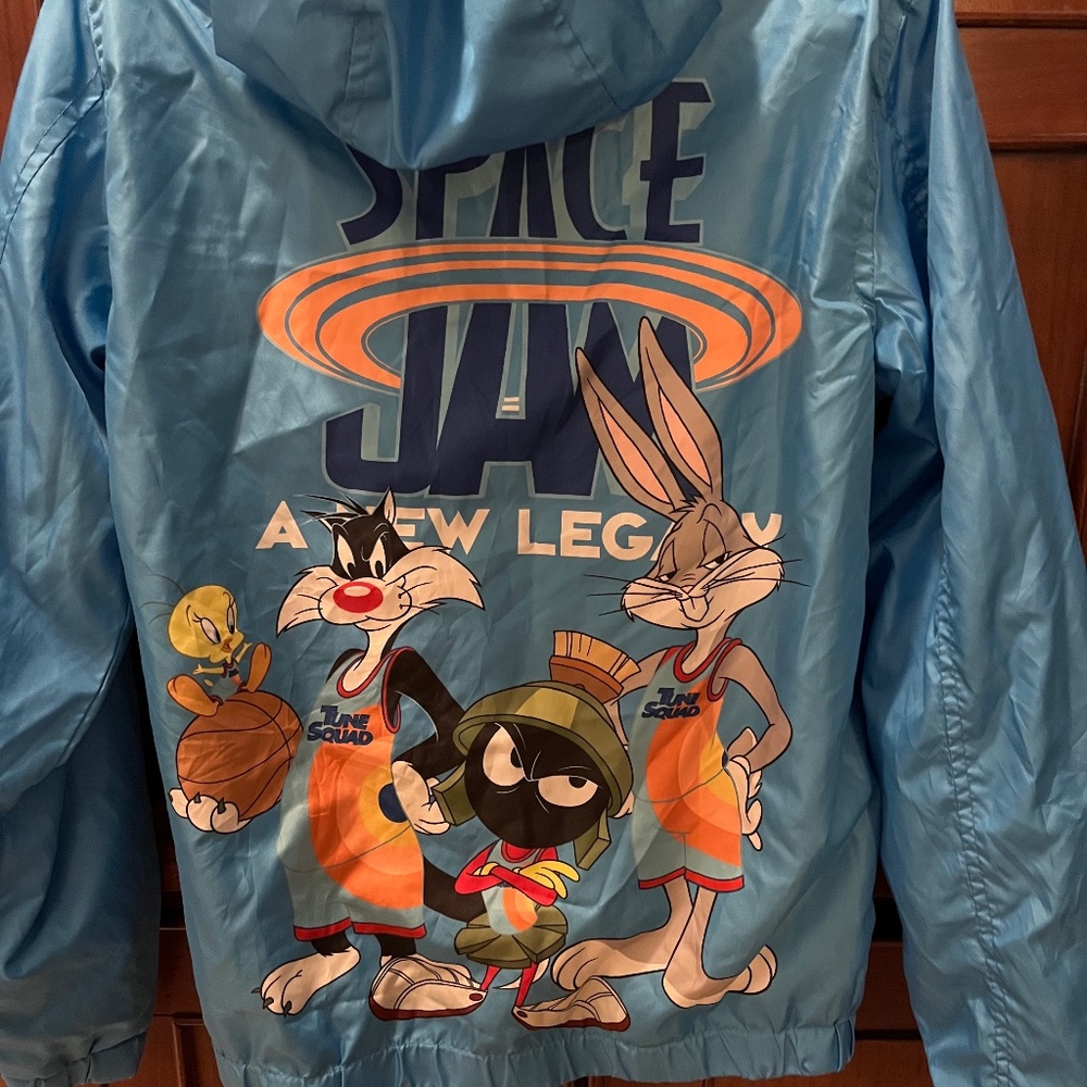 Members Only Space Jam Legacy Windbreaker